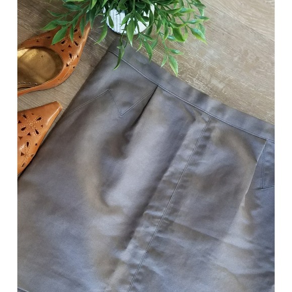 Marc Jacobs dark grey mini skirt - Picture 3 of 6